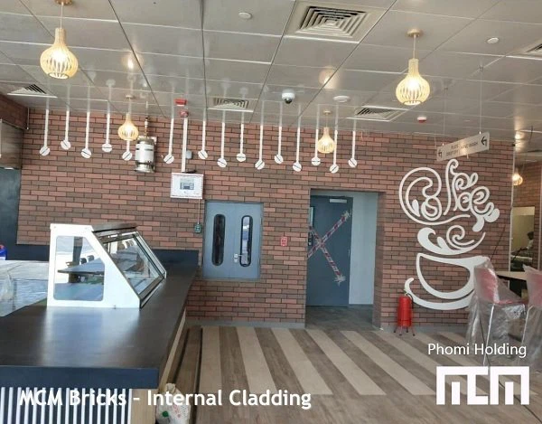 MCM Modified Clay Econic Clay External And Internal Wall Brick Cladding