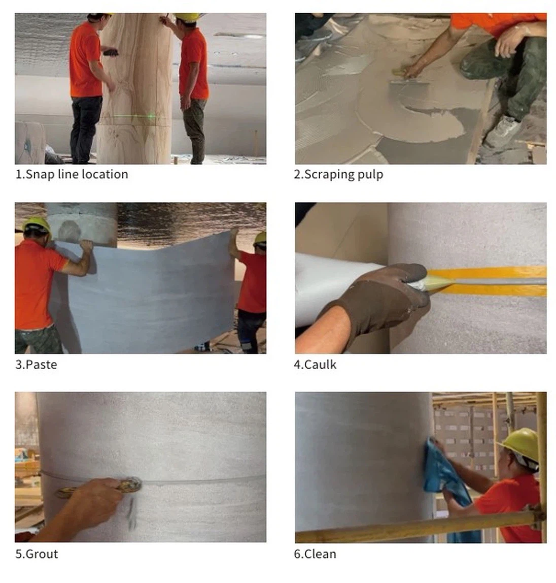 Flexible Tiles Installation Flexible Tiles Installation